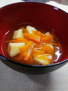 はんぺんのお吸い物-レシピのメイン写真