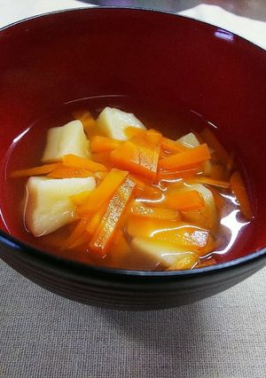 はんぺんのお吸い物-レシピのメイン写真