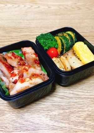 男子高校生のお弁当255-レシピのメイン写真