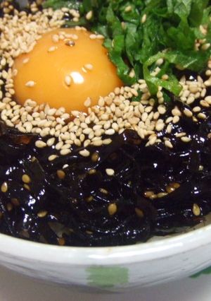 簡単過ぎてゴメ～ン☆ごま昆布の丼-レシピのメイン写真