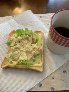 簡単ポテサラのっけチーズトースト-レシピのメイン写真