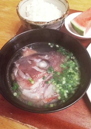 鯛のあら汁　-レシピのメイン写真