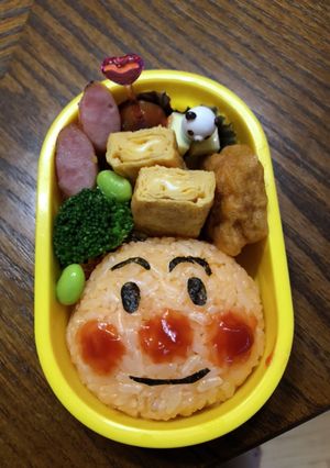 アンパンマン　キャラ弁-レシピのメイン写真