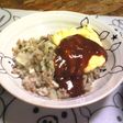 なんちゃってオムレツご飯(^_-)-☆