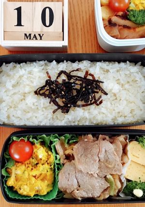 豚肉のスタミナ漬け弁当 21/5.10-レシピのメイン写真