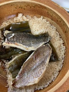 土鍋で鯛めし-レシピのメイン写真