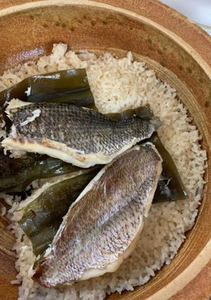 土鍋で鯛めし-レシピのメイン写真