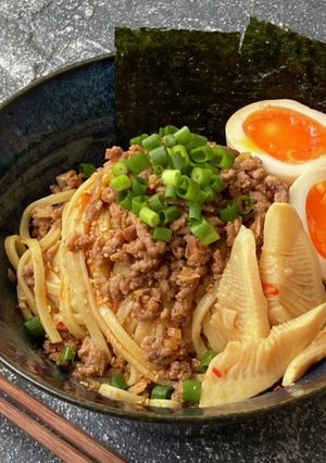 【簡単】【激旨】ピリ辛冷やし汁なし坦々麺-レシピのメイン写真
