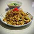 お家の残り物で野菜たっぷり焼きそば