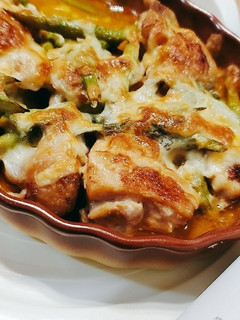 レモンと鶏アスパラのチーズ焼き-レシピのメイン写真