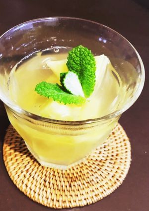白ワインと台湾パイナップルのカクテル-レシピのメイン写真