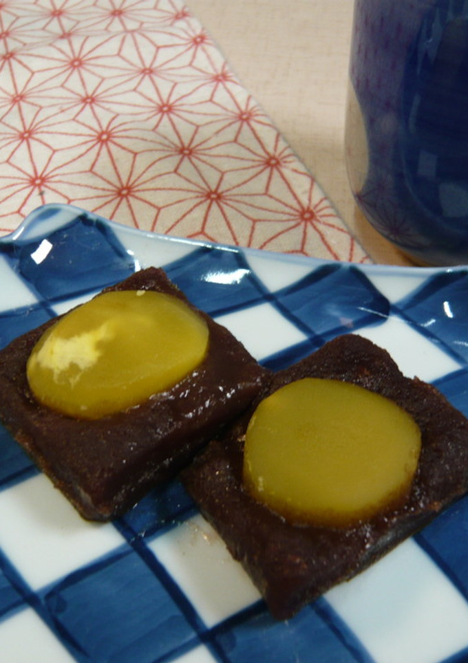 栗蒸しお餅ようかん-レシピのメイン写真