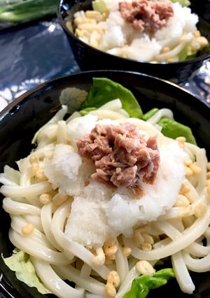 サラダうどん-レシピのメイン写真