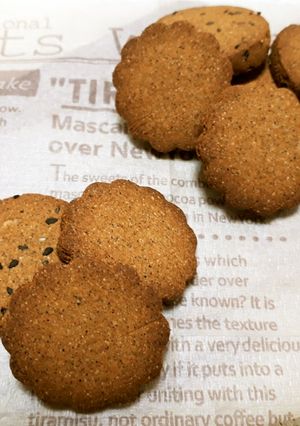 ノンオイル！蜂蜜きな粉の米粉クッキー-レシピのメイン写真