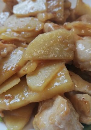 2品だけでできる！鶏じゃがの黄金煮-レシピのメイン写真