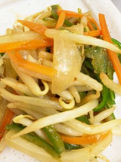 付け合わせ もやしのカレー炒め-レシピのメイン写真