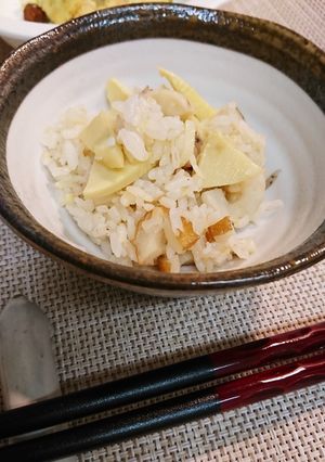 タケノコ炊き込みご飯-レシピのメイン写真