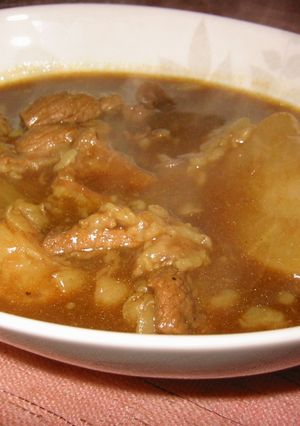 牛すじ肉と大根のスープカレー-レシピのメイン写真