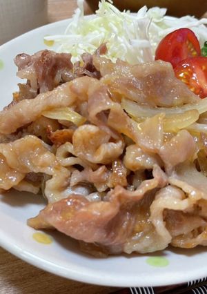 豚こま肉で節約！みんな大好き生姜焼き-レシピのメイン写真