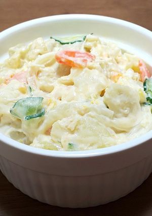 隠し味は練乳&だし醤油！絶品ポテトサラダ-レシピのメイン写真