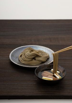 鴨南蛮つけそば-レシピのメイン写真