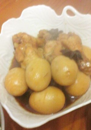 手羽元の八角で中華風煮物-レシピのメイン写真