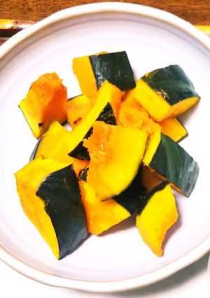 塩だけ！ あまーい かぼちゃ煮-レシピのメイン写真
