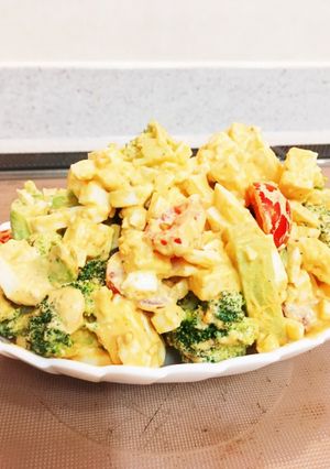 野菜嫌いの娘が食べたサラダ(涙)-レシピのメイン写真