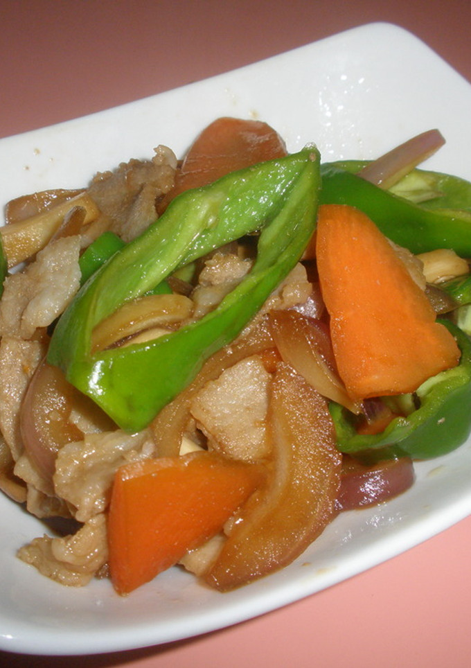 豚肉と野菜のオイスターソース炒め-レシピのメイン写真