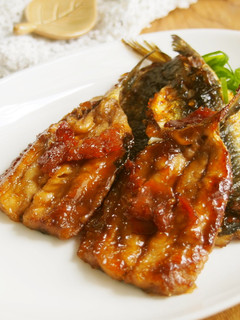 イワシの梅照り焼き♪梅干しでさっぱり!-レシピのメイン写真