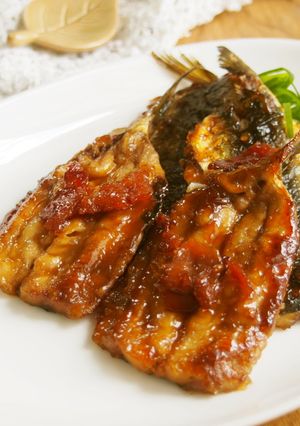 イワシの梅照り焼き♪梅干しでさっぱり！-レシピのメイン写真