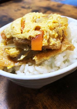 ふわふわたまごのいなり丼☆-レシピのメイン写真