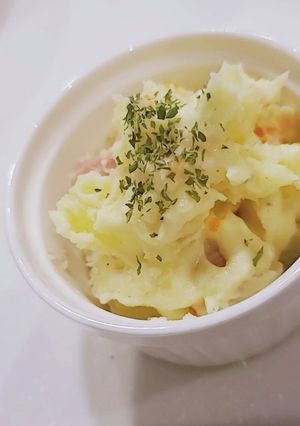 香ばしベーコンとニンジンのポテトサラダ-レシピのメイン写真