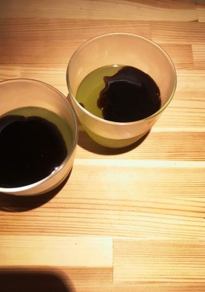 介護食&離乳食 緑茶ゼリー&黒蜜-レシピのメイン写真