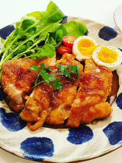 鶏もも肉の洋風照り焼き-レシピのメイン写真