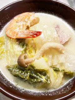 簡単豆乳鍋(スープ)-レシピのメイン写真