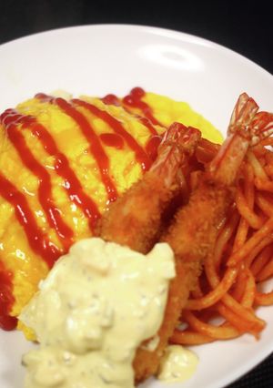 ガスト期間限定　洋食屋さんのオムライス♪-レシピのメイン写真