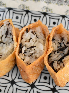 市販の材料を使った時短いなり寿司-レシピのメイン写真