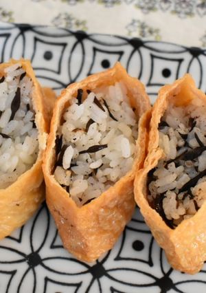 市販の材料を使った時短いなり寿司-レシピのメイン写真