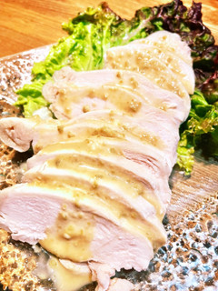 簡単!鶏むね肉やわらかわさびソース♪-レシピのメイン写真