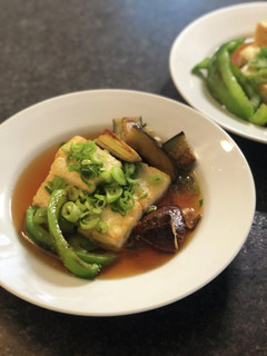 あげない揚げ出し豆腐❤️なすピーマン添え-レシピのメイン写真