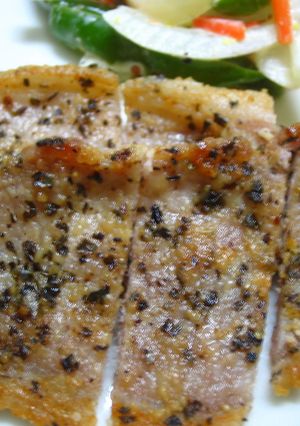 ♪豚ばら肉の粉チーズ焼き♪-レシピのメイン写真