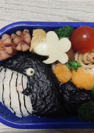 くじら キャラ弁 覚え書き-レシピのメイン写真