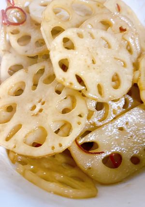 材料少なくお弁当にも！きんぴられんこん＊-レシピのメイン写真