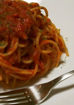 【試行錯誤の】トマトパスタ-レシピのメイン写真