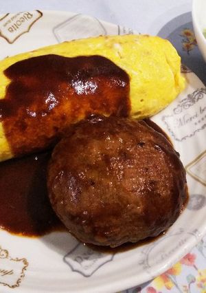 超簡単！6分で安美味コンビニオムライス！-レシピのメイン写真