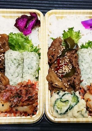 【夫婦弁当41】ピリ辛牛肉とホタテ炒め-レシピのメイン写真