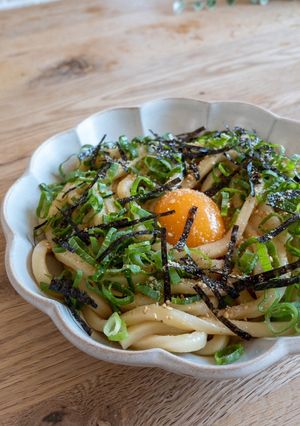 5分で完成＊濃厚やみつき油そば風うどん-レシピのメイン写真