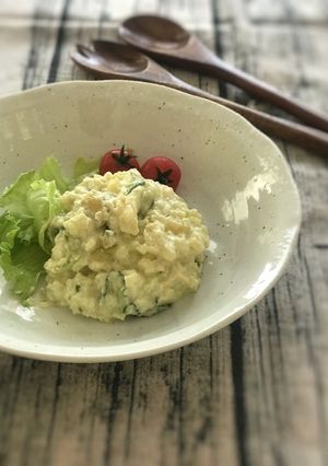春色♡アボカド入りポテトサラダ-レシピのメイン写真
