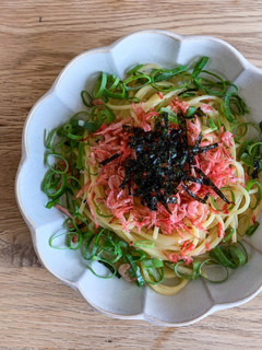 干し海老の冷製クリームパスタ-レシピのメイン写真